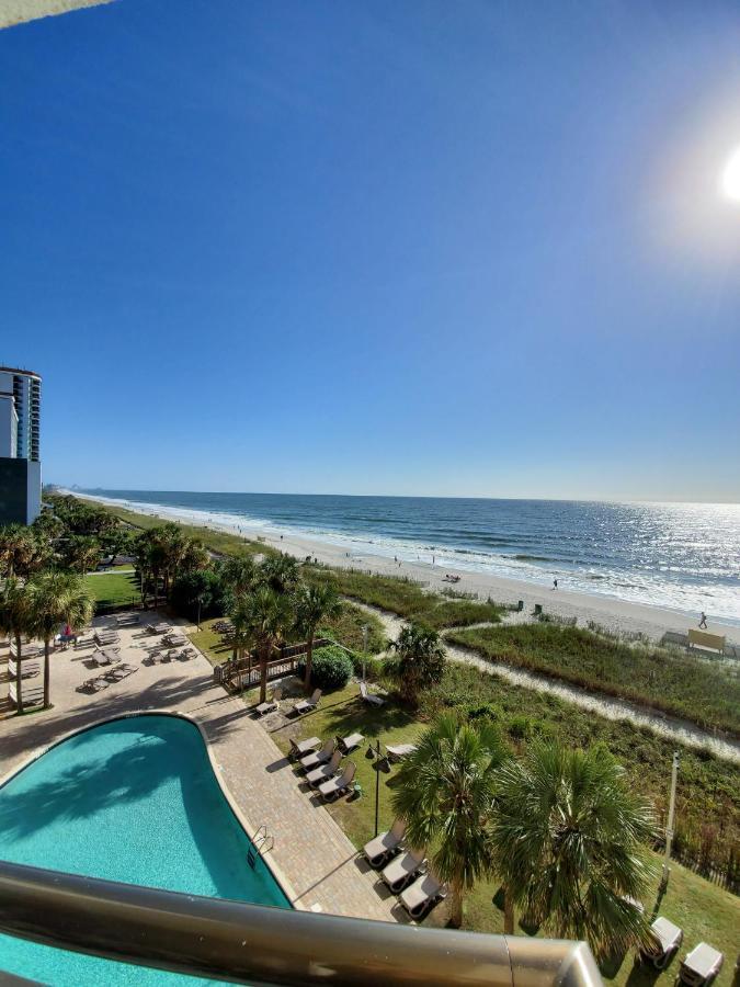 Apartamento 426 Belle Vue Magnificent Oceanfront Studio With Two Balconies Myrtle Beach Exterior foto